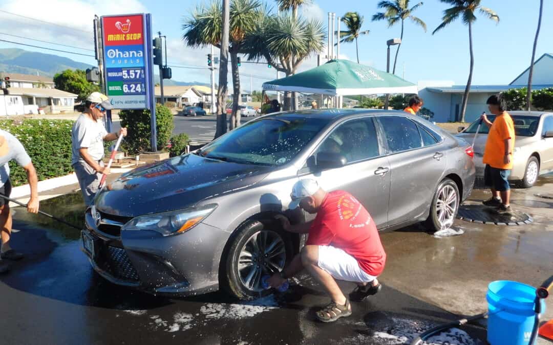 Car Wash at Ohana Fuel’s “Fuel Up. Do Good” a BIG Success!